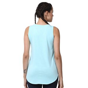 Venta al por mayor sin mangas sólido chaleco camisa para las mujeres gimnasio Fitness Yoga Running trabajo logotipo personalizado OEM camisetas sin mangas - Product Image 5
