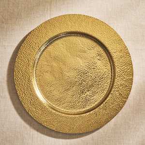 ถาดเสิร์ฟทรงกลมสแตนเลสสีเงินทันสมัย เป็นมิตรกับสิ่งแวดล้อม หรูหรา สไตล์วินเทจ สำหรับจานรองอาหาร ใช้ในบ้านและงานเลี้ยง - Product Image 4