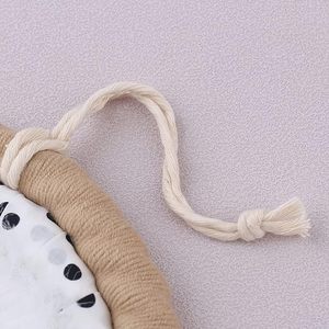 Rainbow <b>wall</b> hanging macrame rainbow neutral rainbow cappuccino browns <b>nursery</b> <b>wall</b> art Designer Macrame Shelf Hanging - Product Image 2