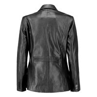 Veste Blazer en Cuir Véritable Respirante, Coupe-Vent et Écologique pour Homme – Style Décontracté et Professionnel, Personnalisable, OEM