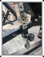 Banc de musculation multifonctionnel CANXU pour salle de sport, banc de presse réglable avec extension pour soulevé de cuisse, en tube d'acier