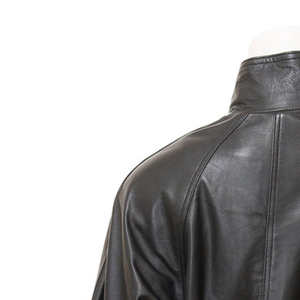 Chaqueta de Cuero para Mujer, para Uso Casual, de Primera Calidad, con Cierre Frontal, Chaquetas de Cuero para Damas - Product Image 5