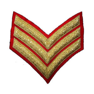 Fabricante de Chevrons, Venta Caliente, Uniforme de Alta Calidad, Insignia de Chevron 100% Poliéster - Product Image 3