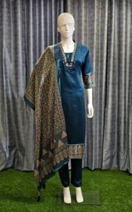 ชุดผ้าไหม gajji สไตล์อินเดียและปากีสถาน - Product Image 6