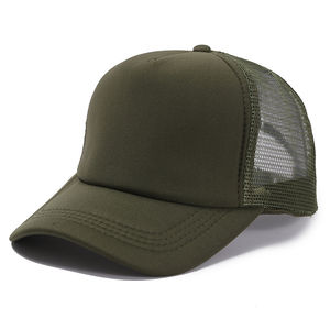 หมวกแก๊ปทรงทรัคเกอร์ 6 แผง คุณภาพสูง ผ้าฝ้าย ตาข่ายระบายอากาศ กันน้ำ ปักลาย 3 มิติ โลโก้สั่งทำได้ 男女兼用 ขายส่งสำหรับกีฬา - Product Image 4