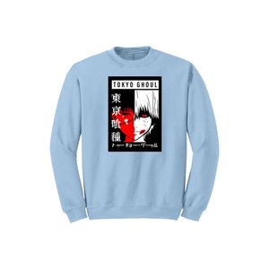 Colección de Anime 100%, sudadera de algodón con estampado de bolsillos para mujer, Polar, informal, de invierno, con cuello redondo, tejido frontal, serigrafía - Product Image 3