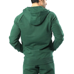 Survêtement brodé pour hommes Ensemble de course à capuche zippé de haute qualité Survêtement en polaire respirant sur mesure pour hommes - Product Image 4