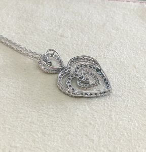 Collar con Colgante de Diamante Blanco Azul Natural de 0.85 Ct para Mujer, Cadena de Plata de Ley Moderna para Boda, Venta al Por Mayor - Product Image 3