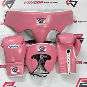Ensemble de boxe d'entraînement personnalisé avec logo, dernier modèle, avec gants, protège-tête et protège-aine, kit professionnel d'arts martiaux MMA - Product Image 2