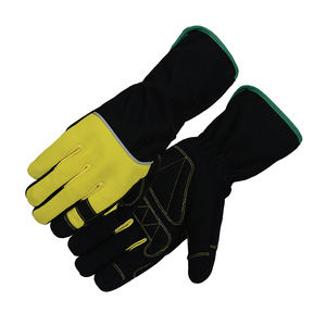 Guantes de trabajo de mezcla de algodón de alta resistencia, doble capa de goma grande para construcción y jardinería, uso diario - Product Image 6