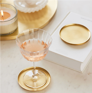 Elegante y Lujoso Portavasos de Latón Hecho a Mano, Ecológico, Diseño Personalizado, Estilo Rústico, Accesorios de Bar para el Hogar, Hotel, Restaurante - Product Image 2