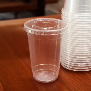 Gobelets en plastique PP transparents jetables écologiques à paroi simple pour boissons chaudes et froides, café, jus, smoothies, thé Boba – Vente en gros - Product Image 1