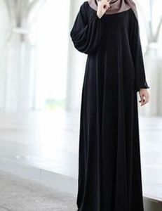 Abaya — robe longue pour femmes musulmanes, dubaï, vêtements islamiques, à manches longues - Product Image 1