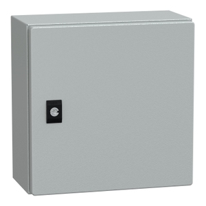 Per SCHNEIDER ELECTRIC NSYCRN33150P PanelSet CRN Armadietti per Elettronica e Strumentazione Porta Liscia H300xW300xD150 IP66 IK10 RAL7035 - Product Image 1
