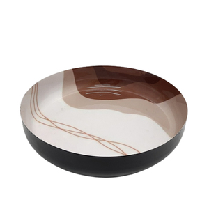 ชามผสมสลัดทรงกลมทำด้วยมือสำหรับงานปาร์ตี้เครื่องครัวภาชนะสำหรับอาหารค่ำขายส่ง - Product Image 1