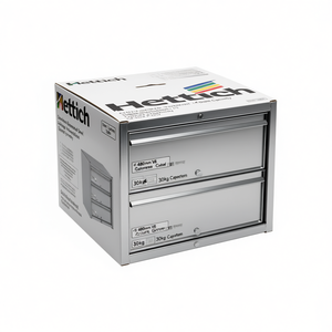 Hettich 480mm Galvanized Steel <b>Storage</b> <b>Drawers</b> Full Extension Quadro V6 with Silent System 30kg Capacity - Product Image 2