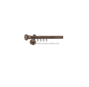 Supports de rideau en métal personnalisés, nouvelle tringle à rideau au prix de gros pour tringle à rideau à usage quotidien pour la décoration de la maison - Product Image 1