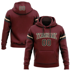 Sudaderas con capucha de fútbol americano de alta calidad Sudaderas con capucha de manga completa de fútbol americano a la venta Servicio OEM - Product Image 1