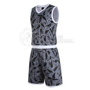 Conjunto de uniforme de baloncesto cómodo Jersey sublimado con servicio de impresión de logotipo de equipo Uniforme de baloncesto profesional - Product Image 1