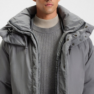 Vestes surdimensionnées personnalisées en tissu respirant 2026 – Qualité supérieure, prix de gros pour acheteurs en gros avec fermeture éclair et capuche - Product Image 2