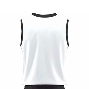 Ensembles d'uniformes de basket-ball imprimés respirants pour adultes, design sans manches de haute qualité, uniforme de basket-ball sportif, meilleur prix - Product Image 6