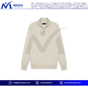 เสื้อฮู้ดซิปควอเตอร์พรีเมี่ยมของผู้ชาย-ใส่ได้พอดีกับกีฬาน้ำหนักเบาระบายอากาศได้ดีดีไซน์มีสไตล์เหมาะสำหรับการวิ่งและชุดลำลอง - Product Image 2