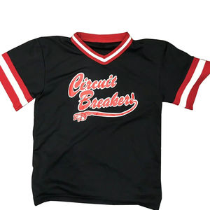 Impression par sublimation Maillot de softball Personnalisé de haute qualité Uniforme de baseball Logo Nom Numéro Maillot Fournisseur Col en V Fabricant - Product Image 1
