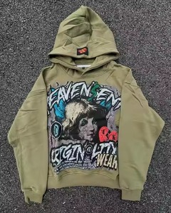 OEM & ODM เสื้อมีฮู้ดสำหรับทุกเพศของผู้ชายชุดแฟชั่นลายหน้าจอดิจิตอลระบายอากาศได้ดีสำหรับฤดูหนาวสั่งผลิตได้ตามต้องการ - Product Image 5