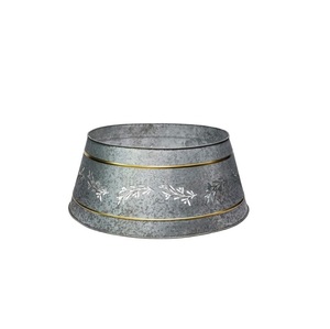 Recién llegado, falda de árbol de Metal con diseño de corte de estrella, forma de copo de nieve, tamaños personalizados de 28x71cm para decoración navideña, uso artesanal - Product Image 2
