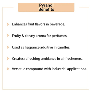 Piranol 100% Puro-Piranol de Alta Calidad a Precio Mayorista | 2-ISOBUTYL-4-HYDROXY-4-METHYLTETRAHYDROPYRAN - Product Image 4