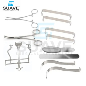 ชุดเครื่องมือผ่าตัดกระดูกและข้อพื้นฐาน ทำจากสแตนเลส สำหรับการผ่าตัดทั่วไป โดย SUAVE SURGICAL INSTRUMENTS - Product Image 4
