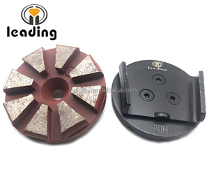 Disque de meulage de 3 pouces compatible <span class=keywords><strong>HTC</strong></span> et Husqvarna avec <span class=keywords><strong>8</strong></span> segments biseauté<span class=keywords><strong>s</strong></span> EZchange pour le polissage des sols en béton et en pierre - Product Image 5