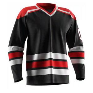 Sublimación personalizada, camisetas de hockey sobre hielo, venta al por mayor, uniformes de equipos de EE. UU. para escuelas y ligas, clubes - Product Image 3