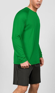 Camisa de protección solar de manga larga para hombre 2025, para acampar, senderismo, UPF 50 +, camisas de pesca de enfriamiento de secado rápido UV - Product Image 4