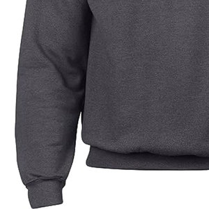 Nouveautés Sweat-shirt en coton brodé à demi-zip Manches longues Pull à fermeture éclair Sweat-shirt à quart de zip Personnalisé pour l'entraînement - Product Image 3