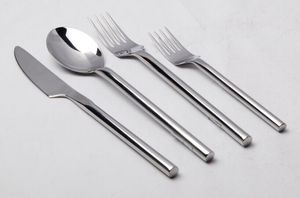 Juego de Cubiertos Único para Suministros de Cocina, Hoteles y Restaurantes, Juego de Cubiertos Decorativos de Acero Inoxidable para Cena - Product Image 6