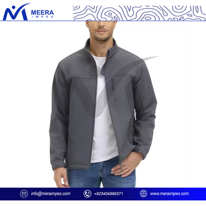 2025 nuevo diseño de chaqueta Softshell personalizada para hombre impermeable a prueba de viento transpirable al aire libre senderismo Camping chaqueta de carcasa suave para hombres - Product Image 3