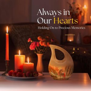 Urna de metal moderna de unicornio para mujeres, tamaño personalizado, mini urna de cremación para cenizas masculinas adultas para hombres - Product Image 5