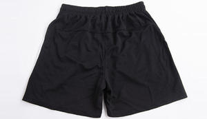 Shorts de sport pour homme, entraînement musculaire, jogging, course à pied, logo personnalisé, toile élastique respirante, tricot, taille mi-haute, basketball, fitness, salle de sport - Product Image 4