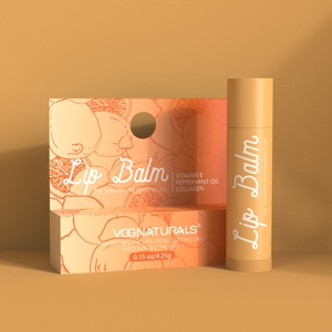 Bálsamo Labial de Menta de Marca Privada, Tratamiento Humectante e Iluminador de Labios con Vitamina E y Colágeno para Labios Secos y Agrietados - Product Image 1