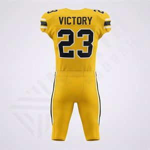 Uniforme de Fútbol Americano Personalizado, Conjunto de Camiseta de Fútbol Americano Sublimada para Hombre, Ropa Deportiva Profesional para Equipos - Product Image 2