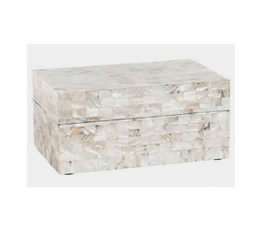 Handmade Small <b>Wooden</b> Storage Jewelry <b>Boxes</b> Latest Mother of Pearl Inlay Design by Million of Art for Craft Use - Product Image 1