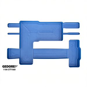 Ensemble de 9 ciseaux Gedore avec insert en mousse vide pour solution de rangement d'outils - Product Image 2