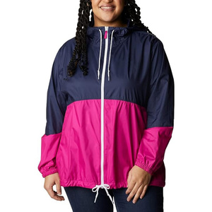 Ventes en gros de vestes coupe-vent pour femmes sur mesure, demi-zip, vestes coupe-vent - Product Image 1