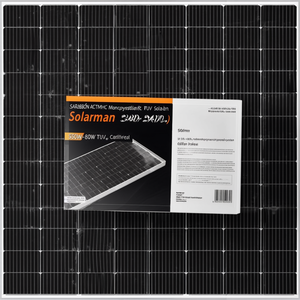 Panneau solaire monocristallin PERC Solarman SM-340-72MHC 550W-800W certifié TUV - Product Image 2