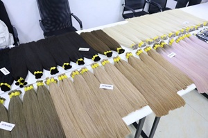 Extensions de cheveux humains vierges vietnamiens soyeux 100g, prix usine, brésiliennes Deep Wave en vrac, Super Double Drawn, Nasa Hair Keratin - Product Image 1