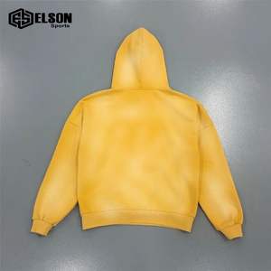 Nouvelle arrivée Offre Spéciale de haute qualité poids lourd personnalisé vendeurs lavage à l'acide Vintage unisexe hommes femmes sweat à capuche surdimensionné - Product Image 5