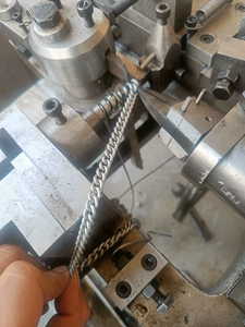 Máquina Premium para Fabricar Cadenas Cubanas para Producción de Joyería de Oro y Plata, Máquina de Fabricación de Cadenas Metálicas para Proveedores - Product Image 6