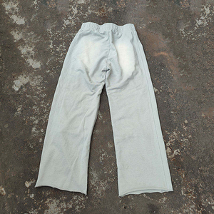 2025 personnalisé broderie hommes décontracté pantalons de survêtement épais coton Hip Hop poids lourd français éponge plaine blanc pantalons de survêtement - Product Image 5
