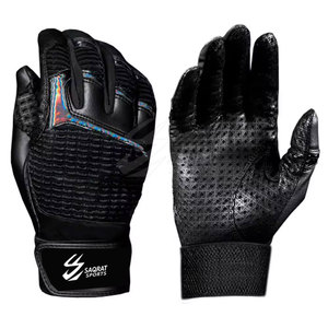 Gants de frappeur de baseball en cuir à prix raisonnable Gants de frappeur de baseball de haute qualité de conception personnalisée - Product Image 1